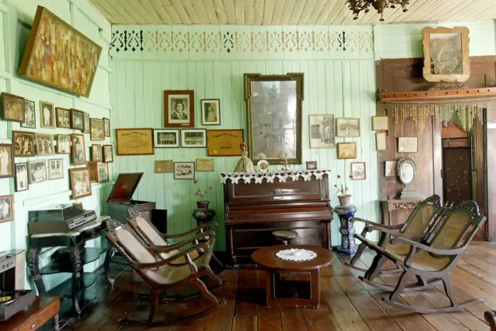 Framed Print : Asia, South East Asia, Philippines, Ilocos, Vigan, a room in the Crisologo museum Framed Print : Asia, South East Asia, Philippines, Ilocos, Vigan, a room in the Crisologo museum