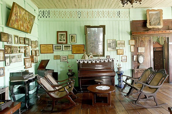 Asia, South East Asia, Philippines, Ilocos, Vigan, a room in the Crisologo museum