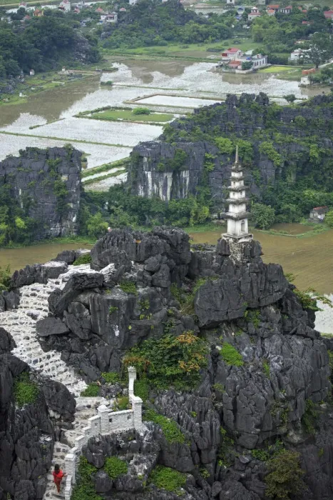Framed Print : Asia, South East Asia, Vietnam, Ninh Binh, 15th Century Bich Dong pagoda near Tam Coc Framed Print : Asia, South East Asia, Vietnam, Ninh Binh, 15th Century Bich Dong pagoda near Tam Coc
