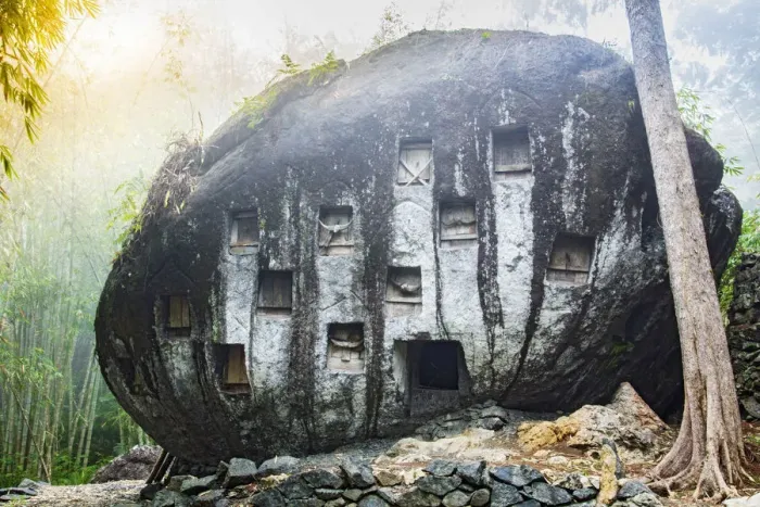 Framed Print : Asia, Southeast Asia, Indonesia, Sulawesi, Celebes, Tana Toraja, the megalithic rock Framed Print : Asia, Southeast Asia, Indonesia, Sulawesi, Celebes, Tana Toraja, the megalithic rock