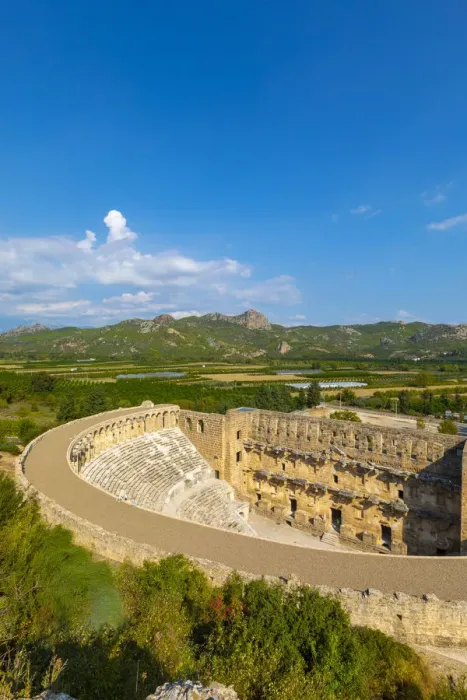 Framed Print : Aspendos Amphitheatre, Antalya, Turkey Framed Print : Aspendos Amphitheatre, Antalya, Turkey
