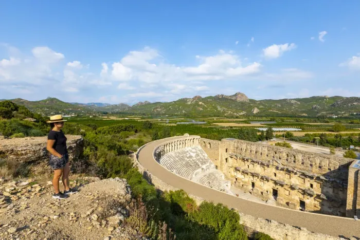 Framed Print : Aspendos Amphitheatre, Antalya, Turkey Framed Print : Aspendos Amphitheatre, Antalya, Turkey