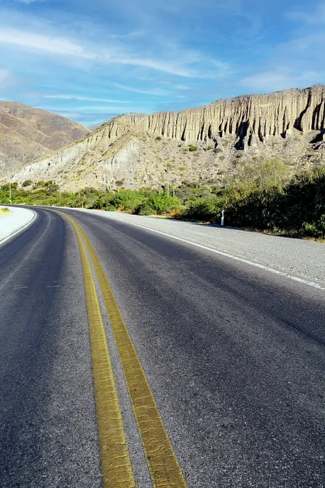 Framed Print : Asphalt road, Tumbaya, Jujuy, Argentina Framed Print : Asphalt road, Tumbaya, Jujuy, Argentina
