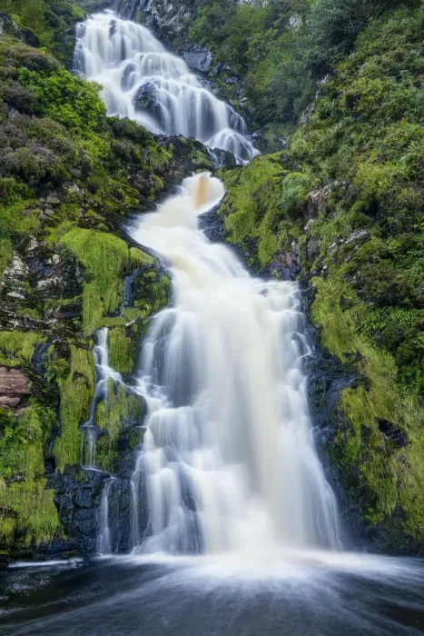 Framed Print : Assaranca Waterfall, Co. Donegal, Ireland Framed Print : Assaranca Waterfall, Co. Donegal, Ireland