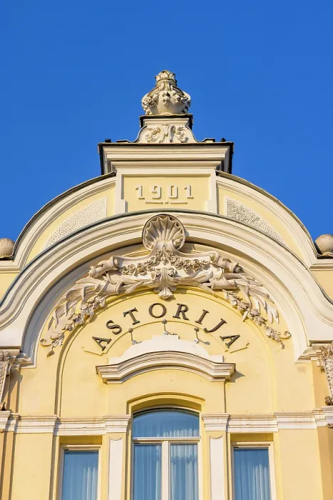 Framed Print : Astoria Hotel, Vilnius, Lithuania