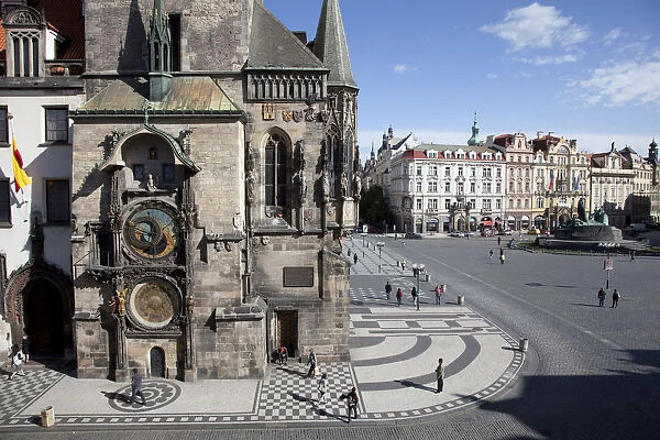 Astronomical clock, Old Town Hall, Old Town Square, Prague, Czech Republic