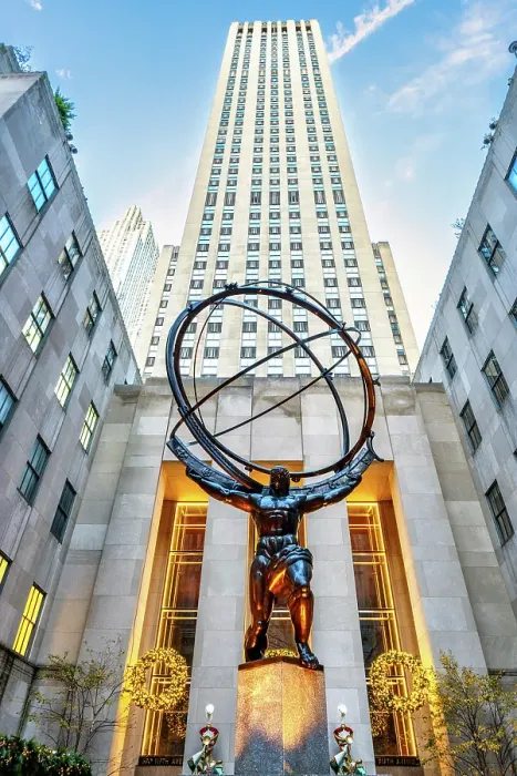 Framed Print : Atlas Satue Manhattan, New York City, USA Framed Print : Atlas Satue Manhattan, New York City, USA