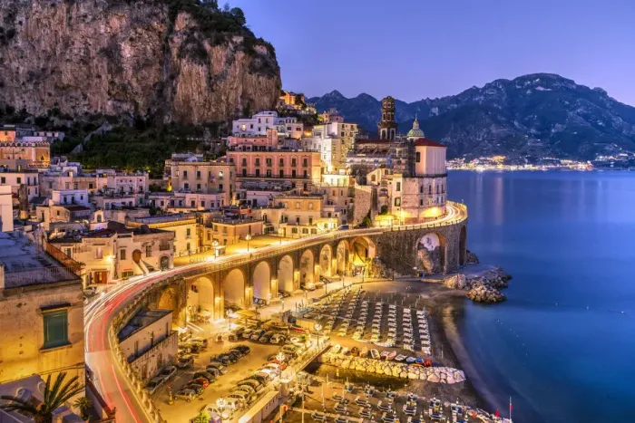 Framed Print : Atrani, Amalfi coast, Campania, Italy