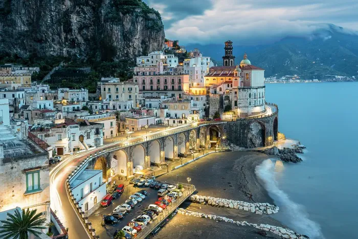 Framed Print : Atrani, Amalfi coast, Campania, Italy Framed Print : Atrani, Amalfi coast, Campania, Italy