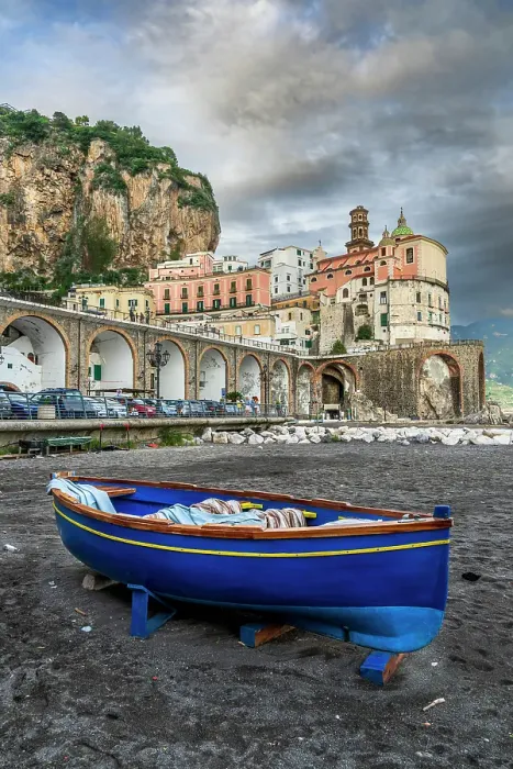Framed Print : Atrani, Amalfi coast, Campania, Italy Framed Print : Atrani, Amalfi coast, Campania, Italy