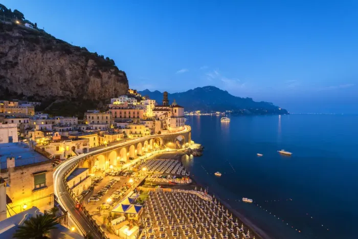 Framed Print : Atrani, Amalfi coast, Salerno province, Campania, Italy View of the small village Framed Print : Atrani, Amalfi coast, Salerno province, Campania, Italy View of the small village