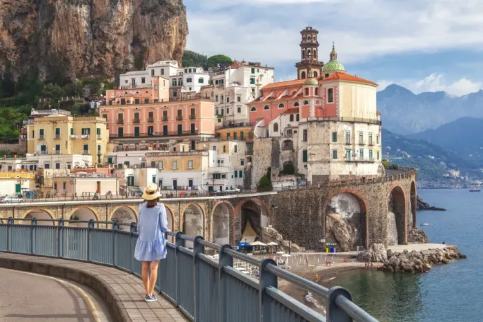 Framed Print : Atrani, Amalfi Coast, Salerno province, Campania region, Italy