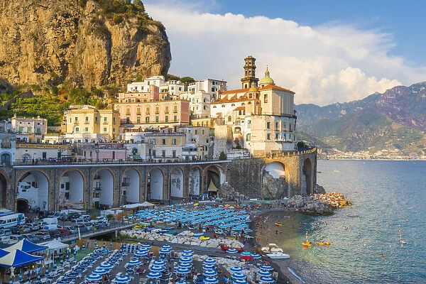 Atrani, Amalfi Coast, Salerno Province, Campania, Italy
