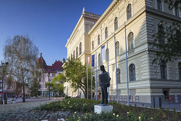 Attila Jozsef Science University in Dugonics Square, Szeged, Southern Plain, Hungary