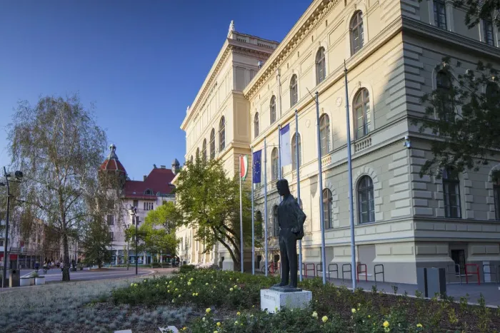 Framed Print : Attila Jozsef Science University in Dugonics Square, Szeged, Southern Plain, Hungary Framed Print : Attila Jozsef Science University in Dugonics Square, Szeged, Southern Plain, Hungary