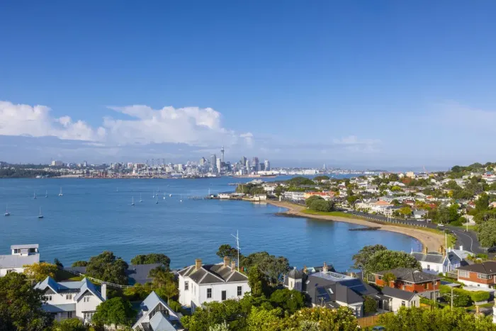 Framed Print : Auckland City and Harbour from Devonport, Auckland, New Zealand, Pacific Ocean Framed Print : Auckland City and Harbour from Devonport, Auckland, New Zealand, Pacific Ocean