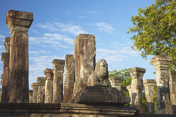 Audience Chamber, Island Gardens, Polonnaruwa, (UNESCO World Heritage Site), North