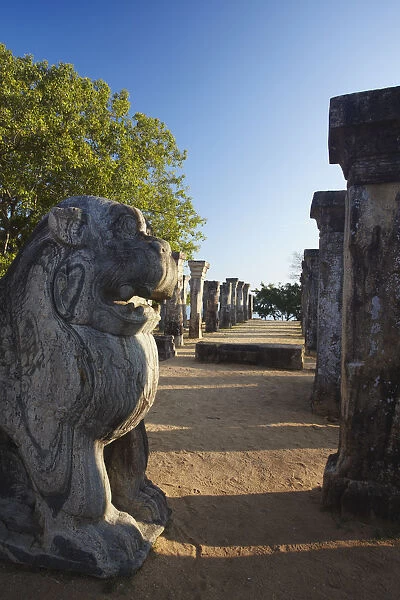Audience Chamber, Island Gardens, Polonnaruwa, (UNESCO World Heritage Site), North