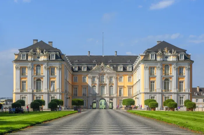 Framed Print : Augustburg Palace, UNESCO World Cultural Heritage site, Bruhl, North Rhine-Westphalia, Germany Framed Print : Augustburg Palace, UNESCO World Cultural Heritage site, Bruhl, North Rhine-Westphalia, Germany