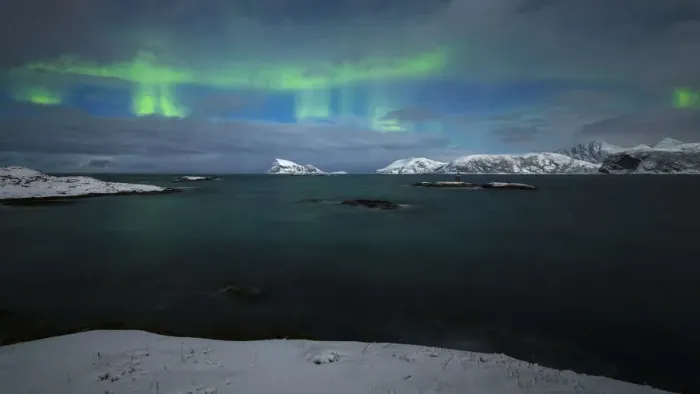 Framed Print : Aurora Borealis, Northern Lights, Troms region, Norway Framed Print : Aurora Borealis, Northern Lights, Troms region, Norway