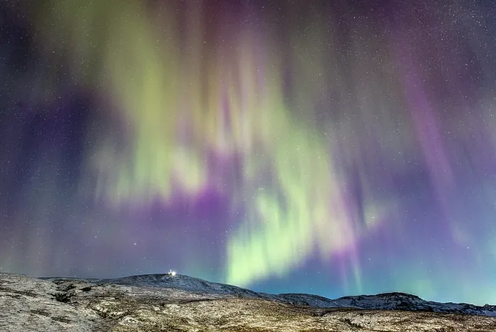 Framed Print : Aurora Borealis (Northern Lights) near Jokulsarlon, Iceland Framed Print : Aurora Borealis (Northern Lights) near Jokulsarlon, Iceland