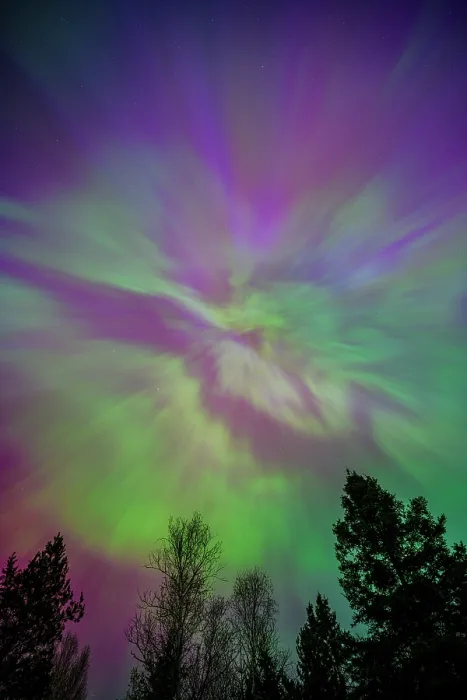 Framed Print : Aurora display, Greater Sudbury, Ontario, Canada Framed Print : Aurora display, Greater Sudbury, Ontario, Canada