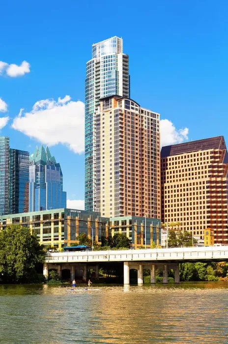 Framed Print : Austin Skyline, Texas, USA Framed Print : Austin Skyline, Texas, USA