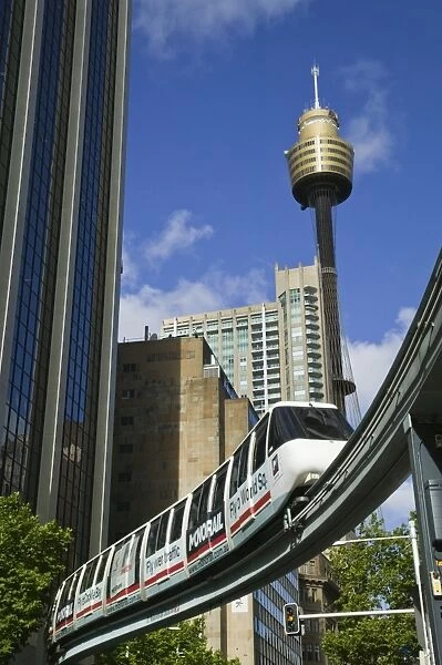 Australia, Sydney, Central Business District Buildings, Sydney Tower & Monorail