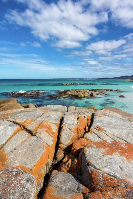 Framed Print : Australia, Tasmania, Bay of Fires Framed Print : Australia, Tasmania, Bay of Fires