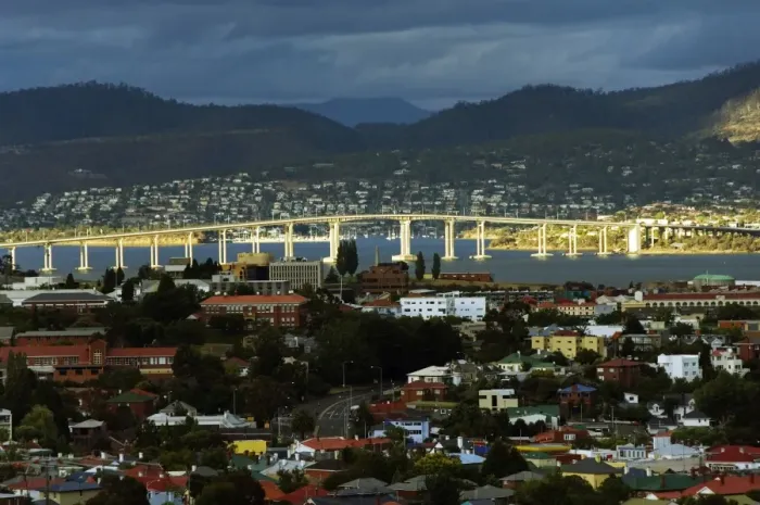 Framed Print : Australia, Tasmania, Hobart Framed Print : Australia, Tasmania, Hobart