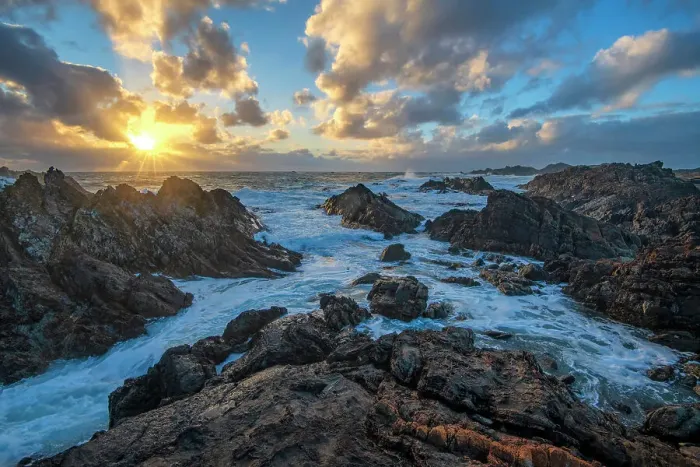 Framed Print : Australia, Tasmania, Tarkine Coast, Couta rocks, sunset Framed Print : Australia, Tasmania, Tarkine Coast, Couta rocks, sunset