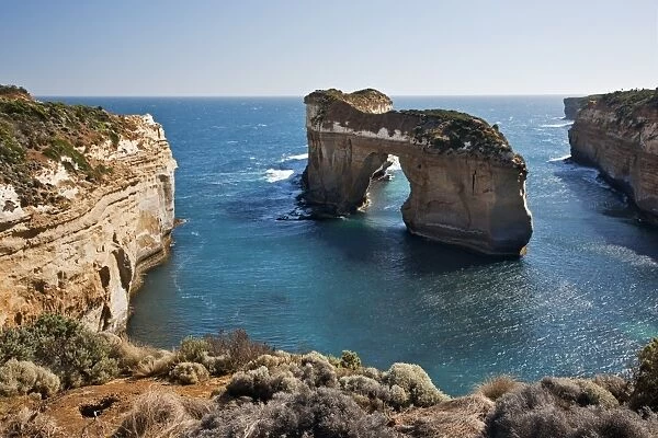 Australia, Victoria. The Arch at Loch Ard off the Great Ocean Road, southwest of Melbourne