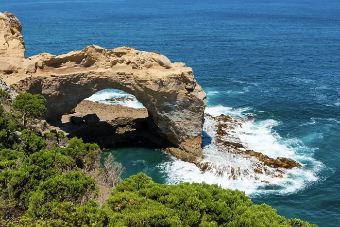 Framed Print : Australia, Victoria, Port Campbell National Park, Arch Framed Print : Australia, Victoria, Port Campbell National Park, Arch