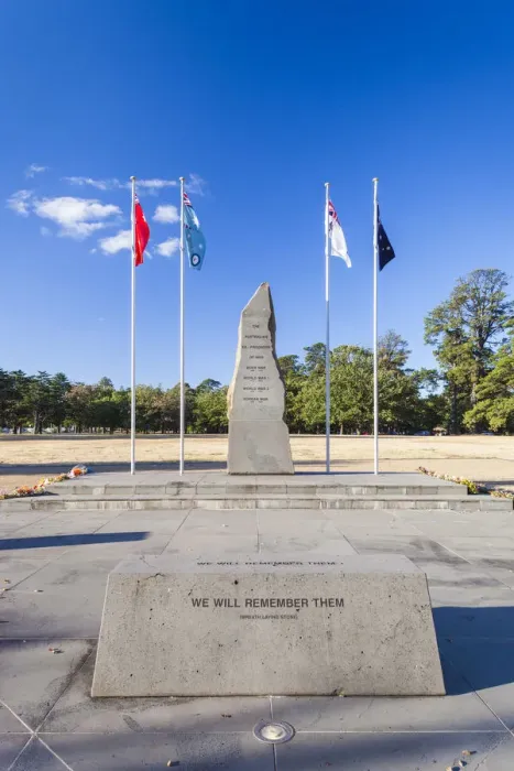 Framed Print : Australia, Victoria, VIC, Ballarat, Ex-Prisoner of War Memorial Framed Print : Australia, Victoria, VIC, Ballarat, Ex-Prisoner of War Memorial
