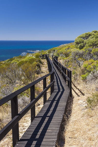 Australia, Western Australia, The Southwest, Cape Naturaliste, walkway