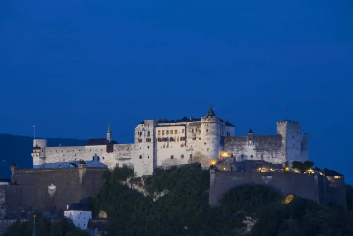 Framed Print : Austria, Salzburg, Hohensalzburg Castle