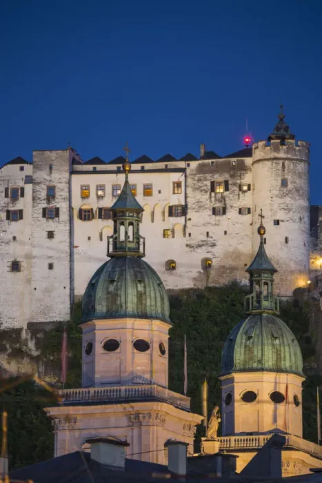 Framed Print : Austria, Salzburg, Hohensalzburg Castle Framed Print : Austria, Salzburg, Hohensalzburg Castle