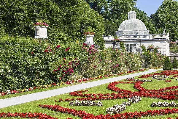 Austria, Salzburg, Mirabell Palace and Gardens, Vogelhaus or Voliere'