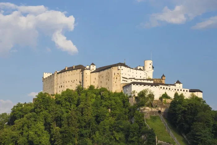 Framed Print : Austria, Salzburg, View of Hohensalzburg Castle Framed Print : Austria, Salzburg, View of Hohensalzburg Castle