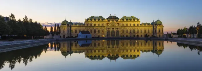 Framed Print : Austria, Vienna, The Belvedere Palace Framed Print : Austria, Vienna, The Belvedere Palace
