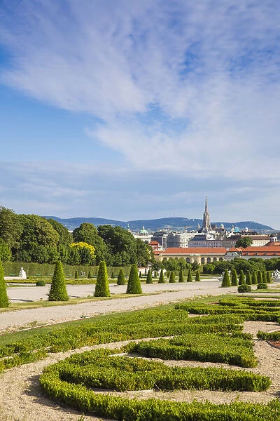 Austria, Vienna, The Belvedere Palace