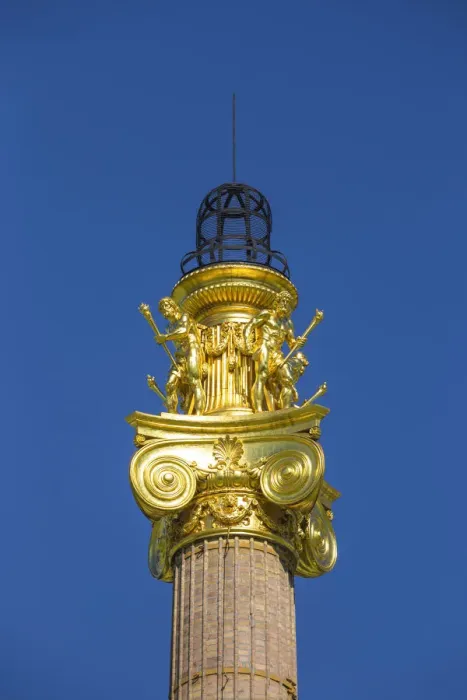 Framed Print : Austria, Vienna, Ringstrasse, Golden pilllar at The Austrian Parliment building Framed Print : Austria, Vienna, Ringstrasse, Golden pilllar at The Austrian Parliment building