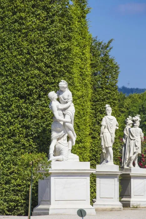Framed Print : Austria, Vienna, Schonbrunn Palace - a former imperial summer residence Framed Print : Austria, Vienna, Schonbrunn Palace - a former imperial summer residence