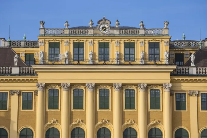 Framed Print : Austria, Vienna, Schonbrunn Palace - a former imperial summer residence Framed Print : Austria, Vienna, Schonbrunn Palace - a former imperial summer residence