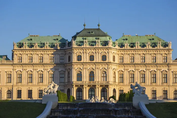 Framed Print : Austria, Vienna, Upper Belvedere Palace Framed Print : Austria, Vienna, Upper Belvedere Palace