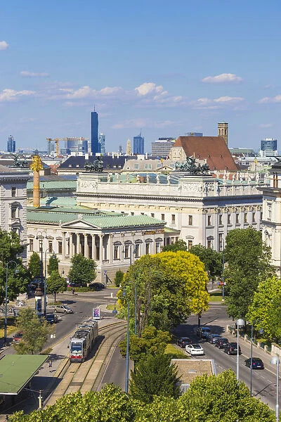 Austria, Vienna, View of City