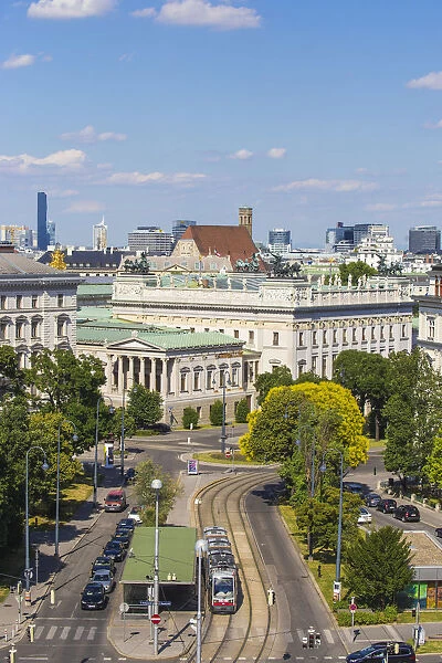 Austria, Vienna, View of City