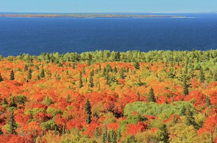Framed Print : Autumn colors on the Montreal River Hill as seen from above Montreal River Harbour south of Lake Superior Provincial Park Ontario, Canada Framed Print : Autumn colors on the Montreal River Hill as seen from above Montreal River Harbour south of Lake Superior Provincial Park Ontario, Canada