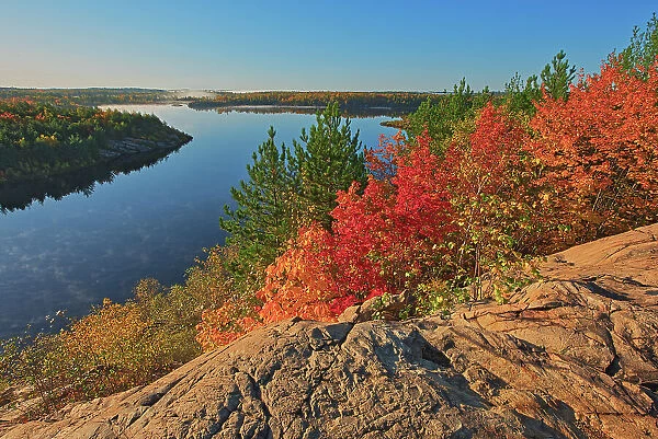 Autumn. Lake Laurentian. Lake Laurentian Conservation Area. Sudbury Ontario, Canada