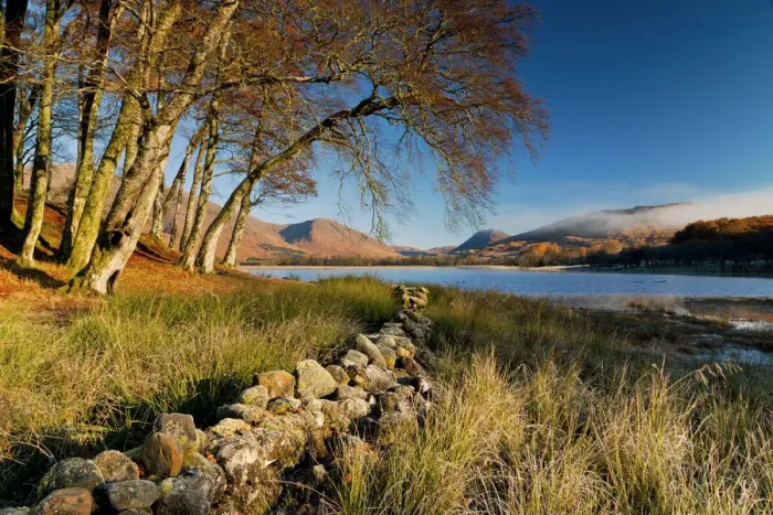 Framed Print : Autumn Mist over Loch Awe, Strathclyde Region, Scotland Framed Print : Autumn Mist over Loch Awe, Strathclyde Region, Scotland